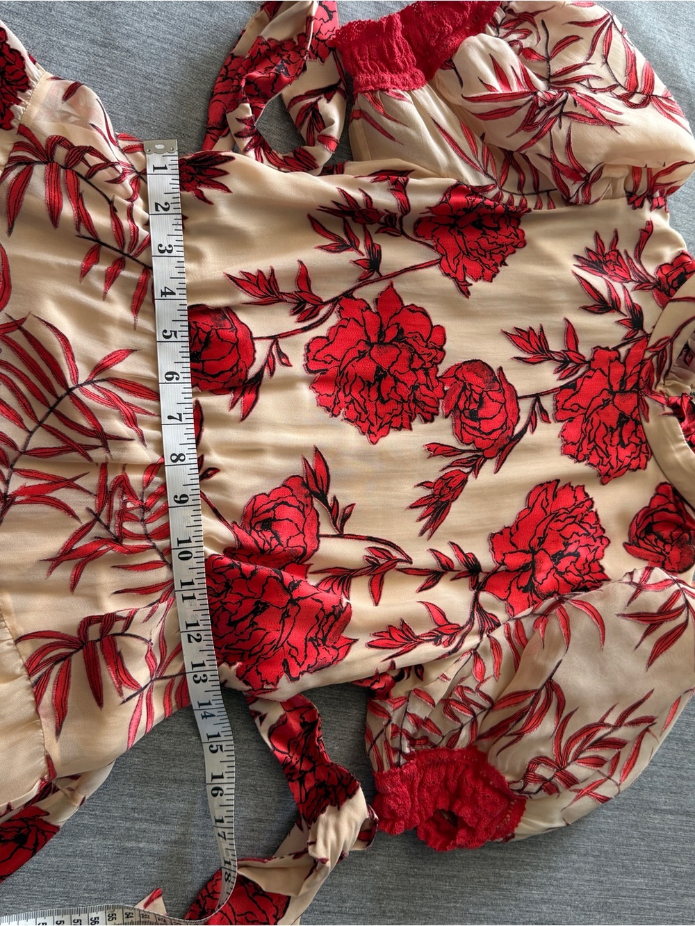 Alice + Olivia Regan Fil Coupé Chiffon Mini Dress size 4, NEW! - Picture 9 of 10